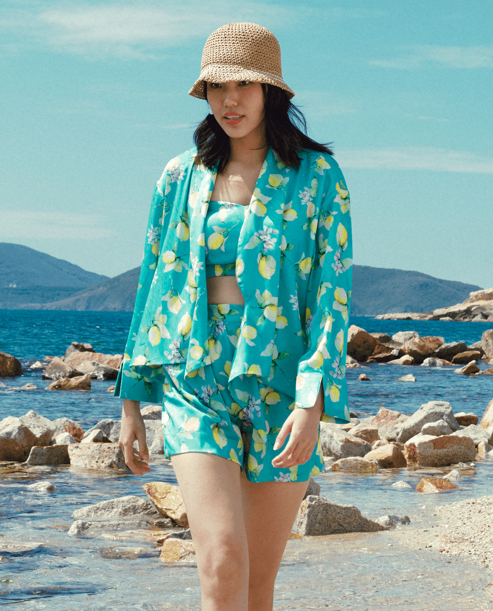 Áo Khoác Lụa Hạ Viên TOP236 - Hity