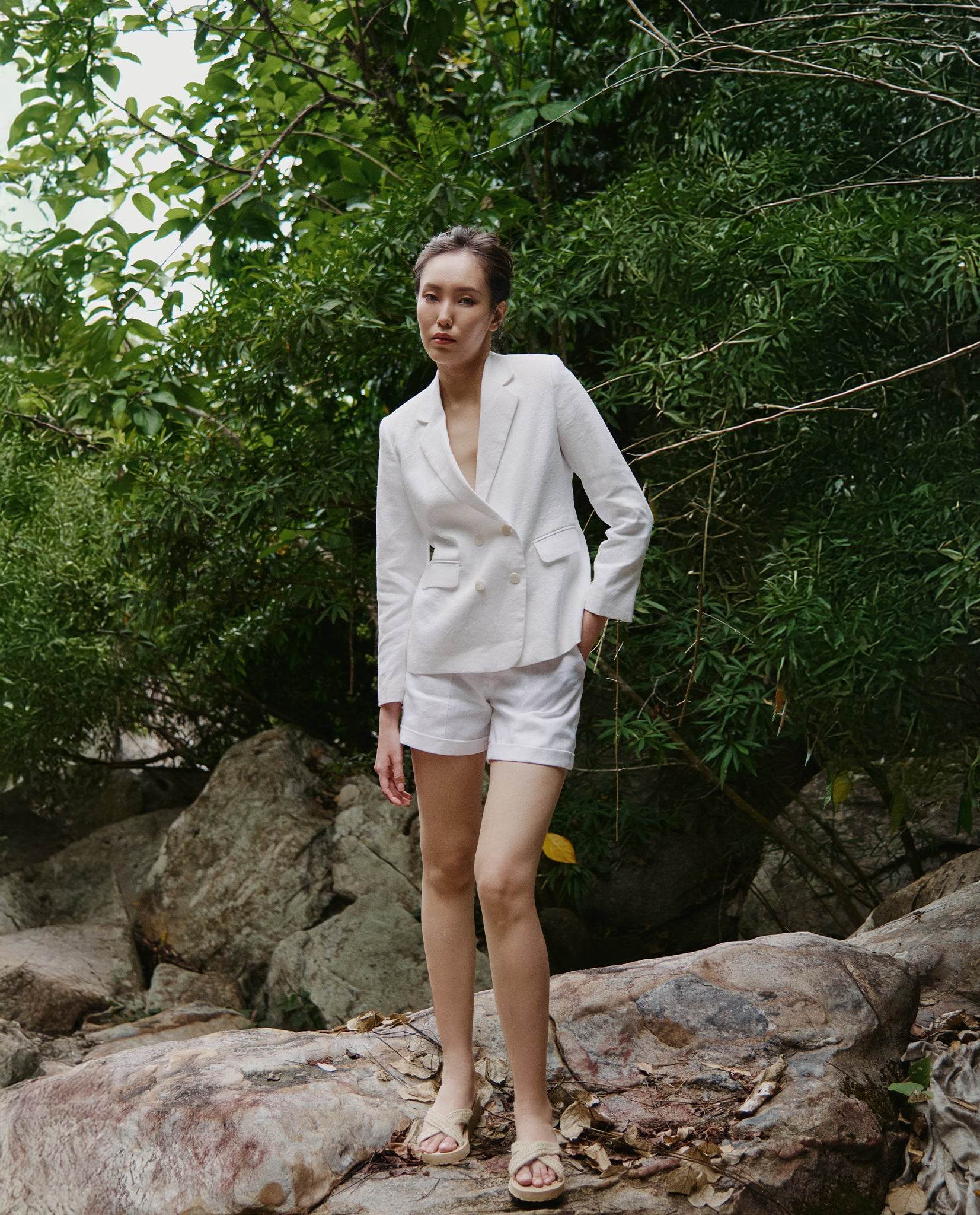 Áo Vest Blazer Linen An Nam TOP169 - Hity