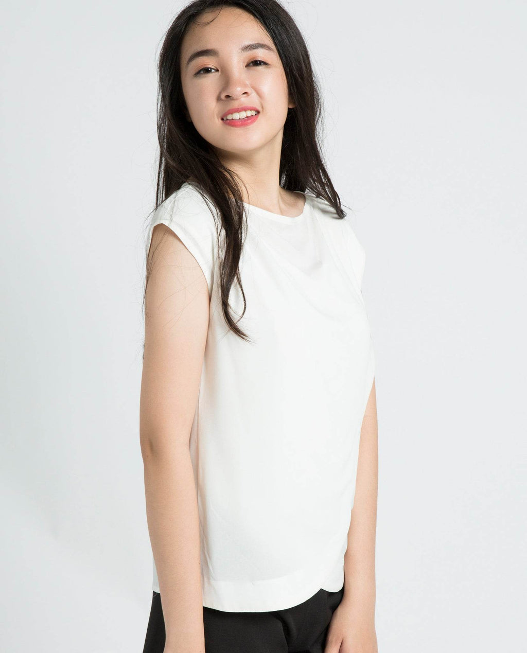 Áo Đắp Vạt Cúc Tần TOP090 - Hity