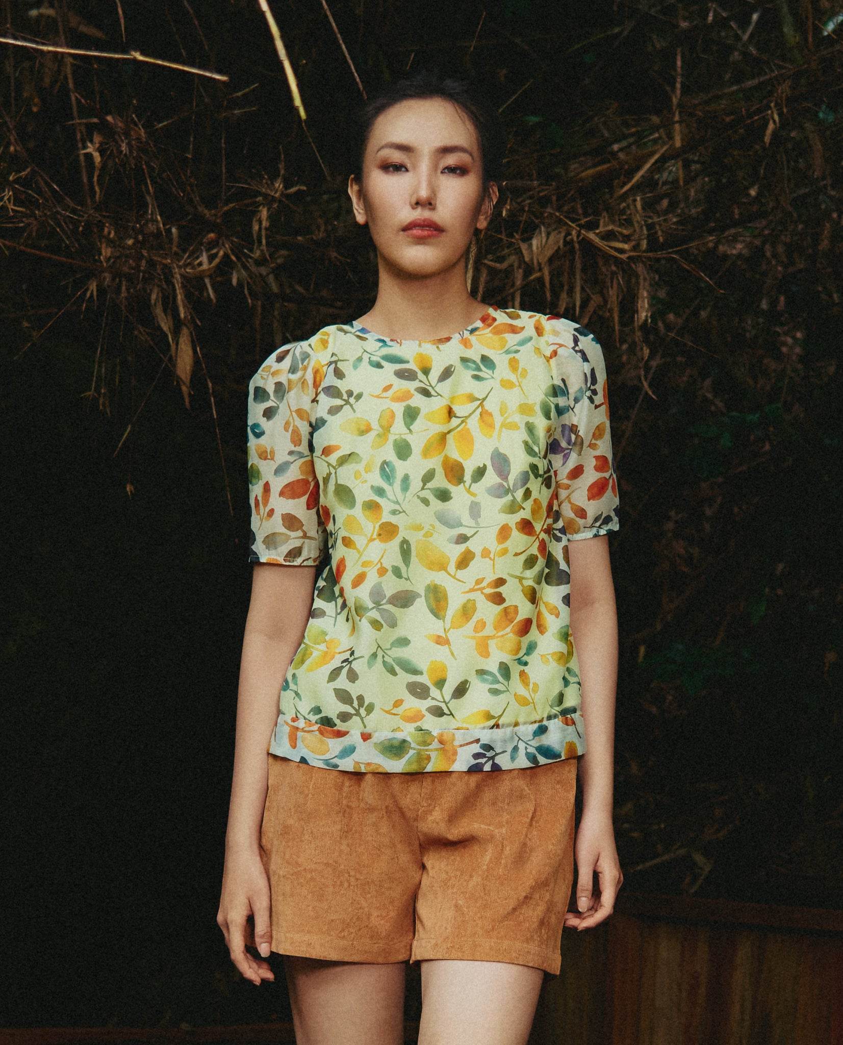 Áo Tay Phồng Diệp TOP230 - Hity