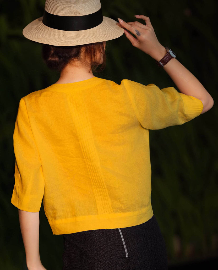 Áo Linen Tràng An TOP188 - Hity