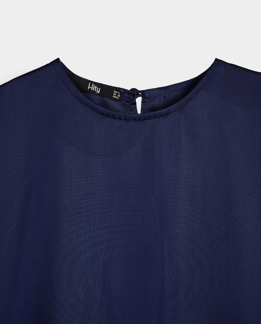 Áo Suông Cổ Tròn Lam TOP216 - Hity