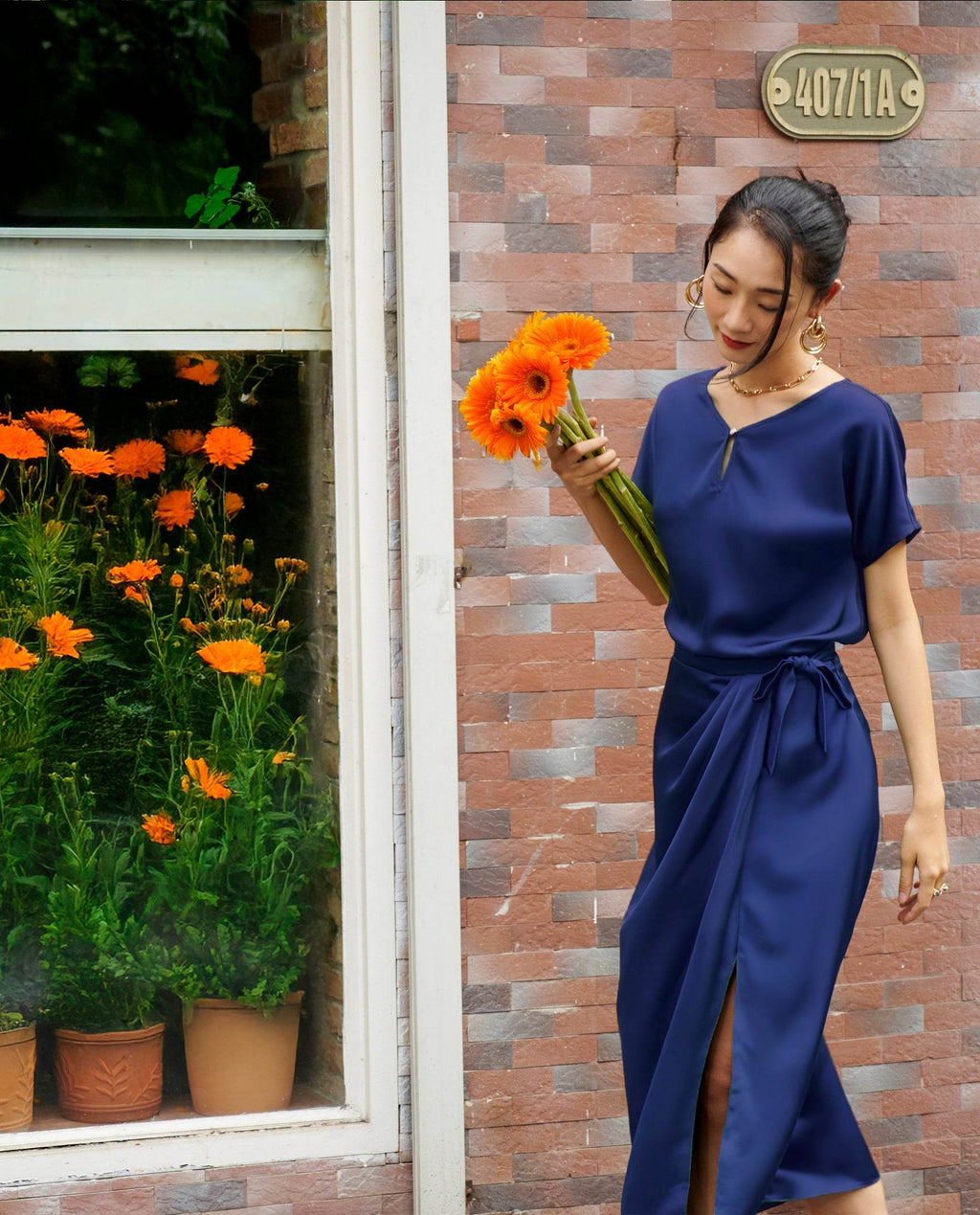 Áo Suông Cổ V Bình Di TOP215 - Hity