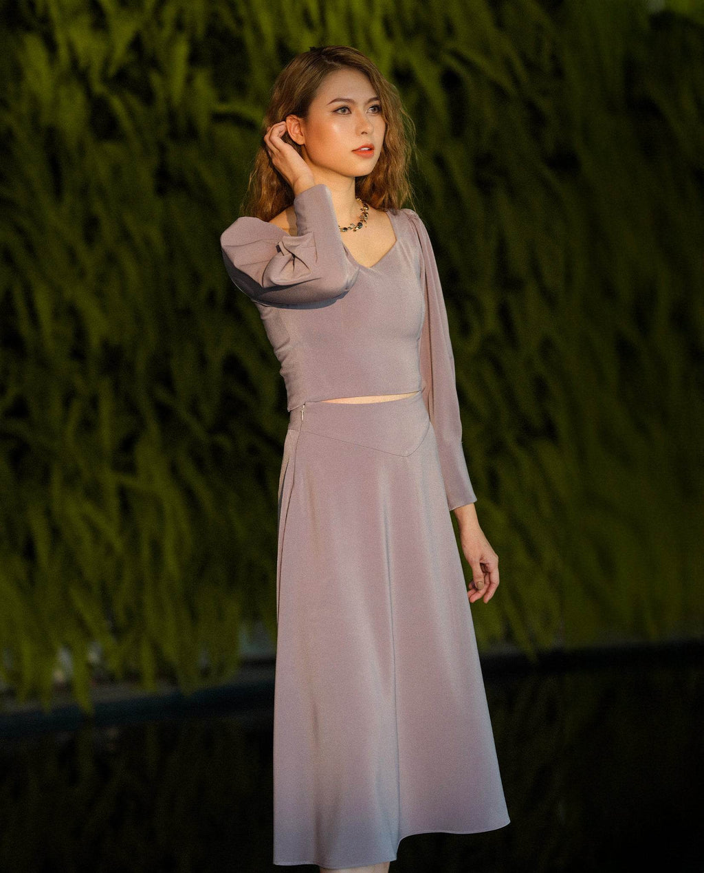 Áo Croptop Smock Vĩ Dạ TOP179 - Hity