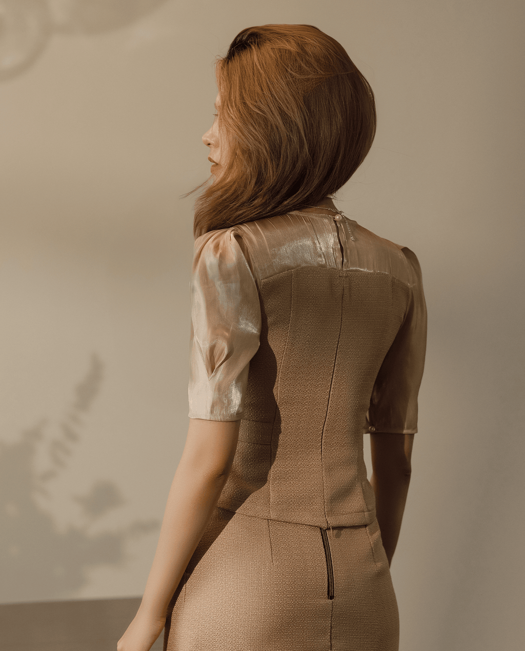 Áo Peplum Tweed Hương Giang TOP184 - Hity