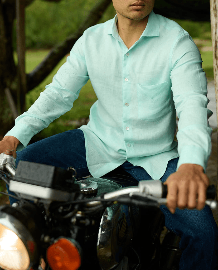 Áo Sơ Mi Nam Linen Thanh Phong TOPM07 - Hity