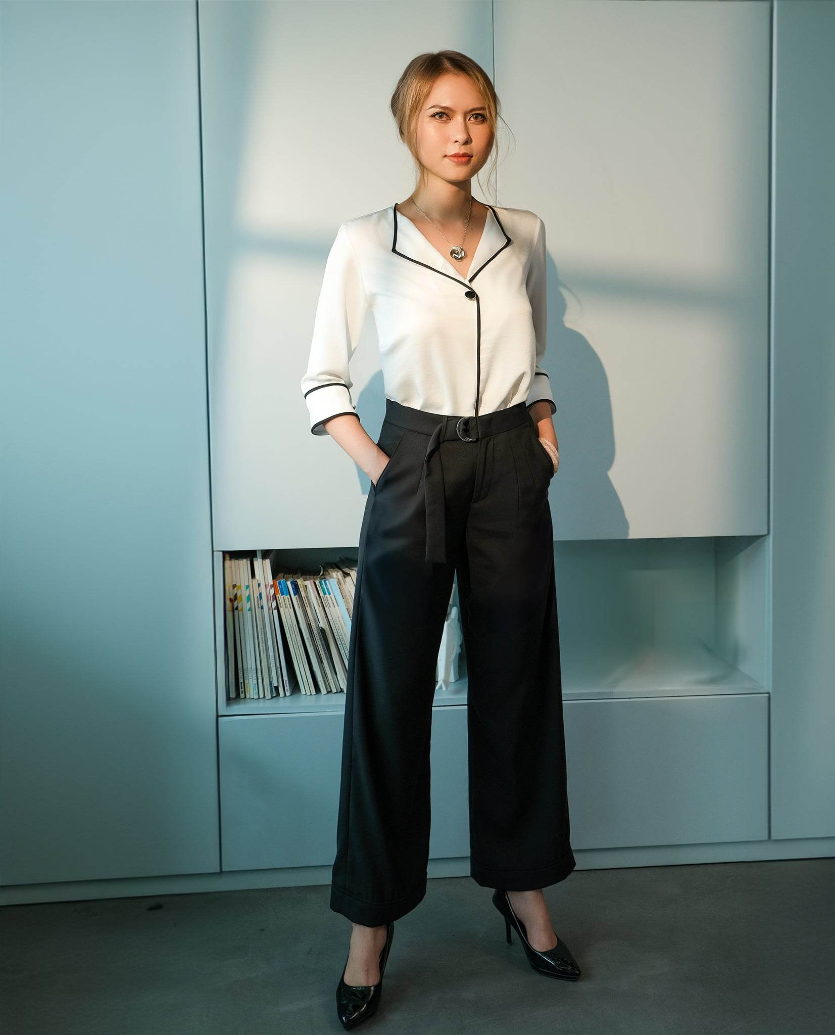 Quần Ống Rộng Ô PAN050 - Hity