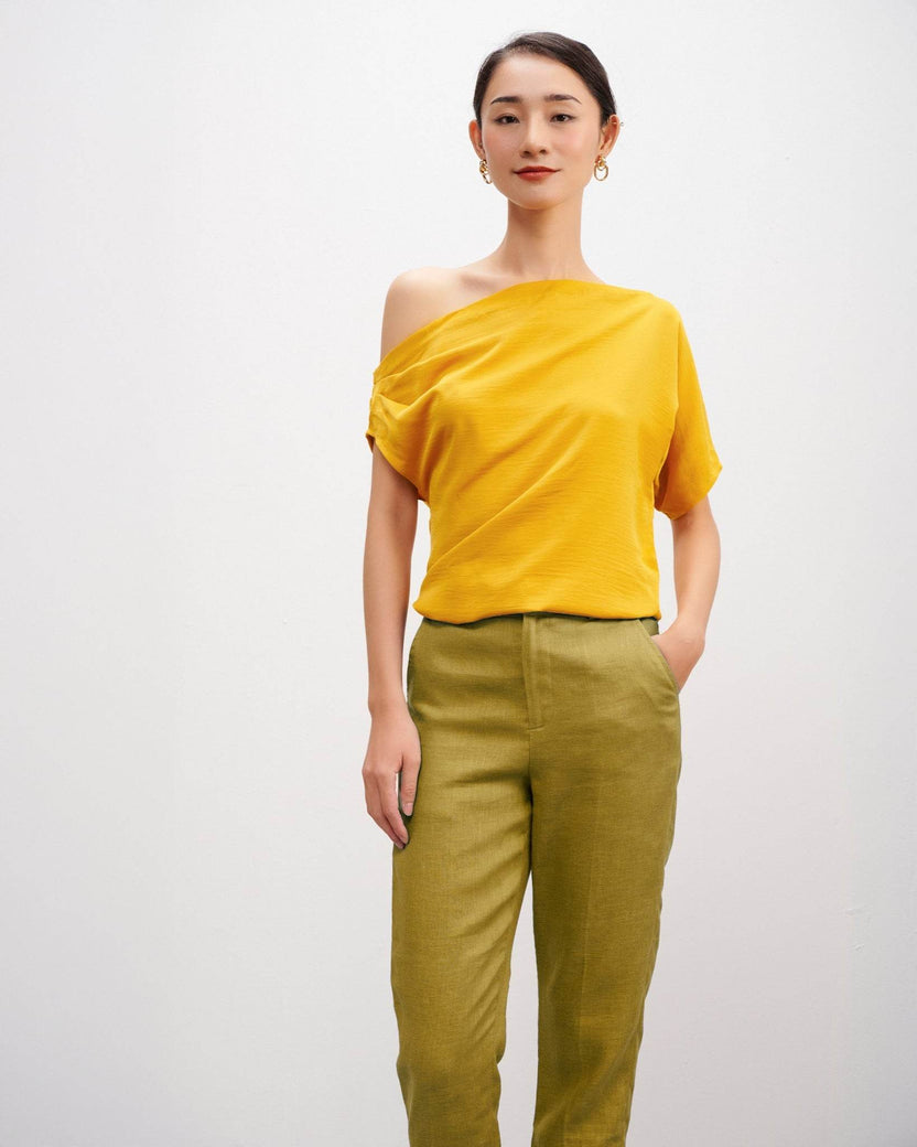 Áo Lệch Vai Hướng Dương - Hity