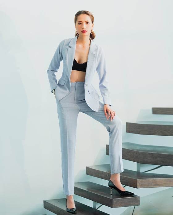 Quần Tây Ống Đứng Chefchaoue PAN061 - Hity