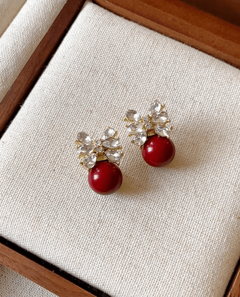 Bông Tai Hạt Ruby ACC206 - Hity