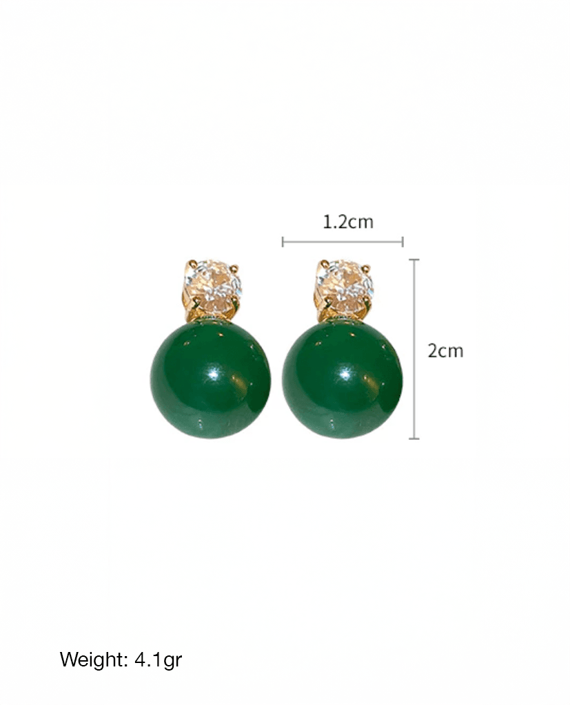 Bông Tai Nụ Emerald ACC036 - Hity