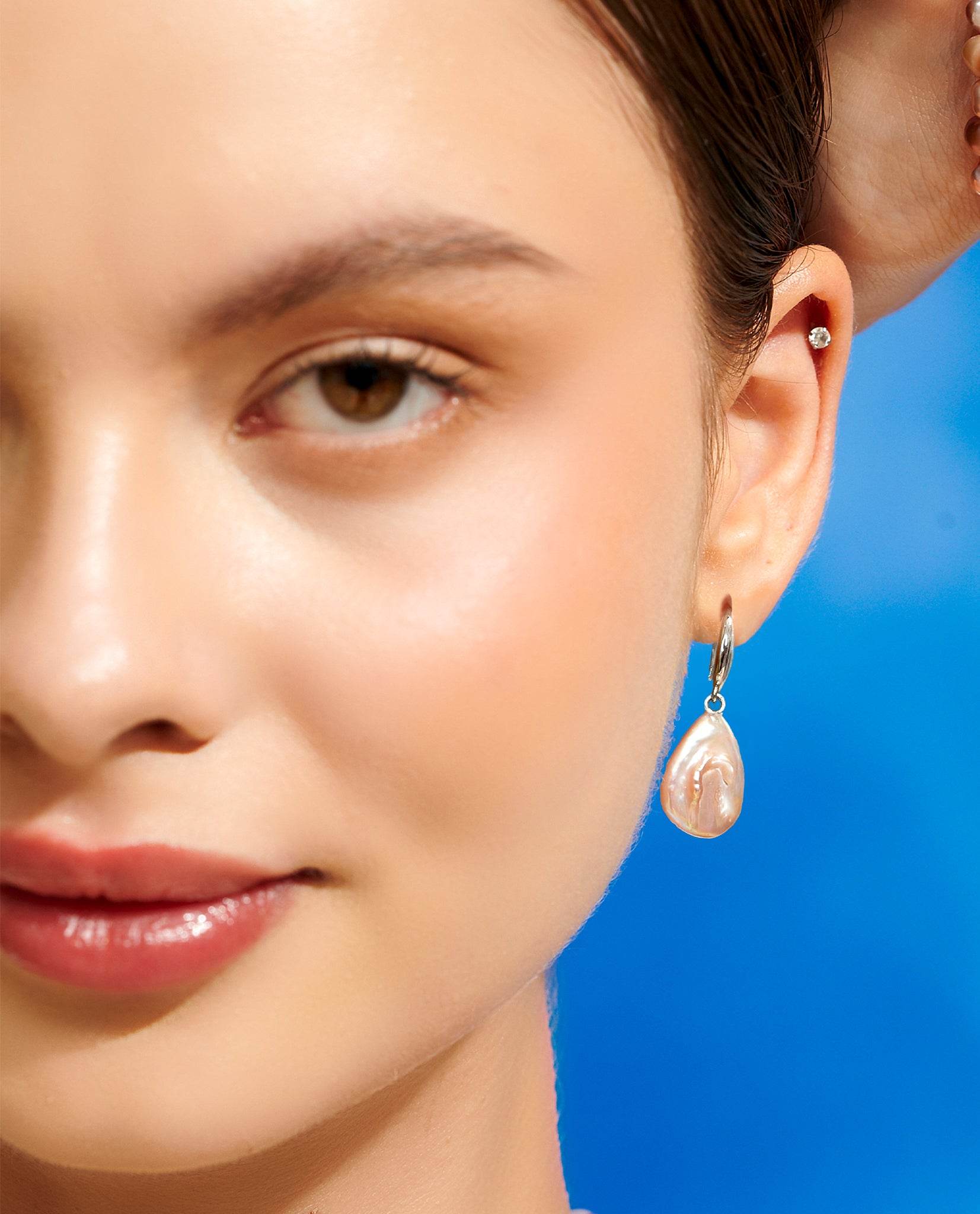 Bông Tai Ngọc Trai Baroque ACC121 - Hity