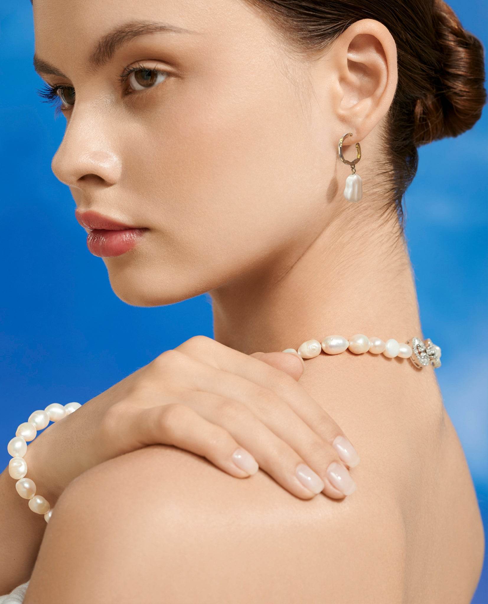 Bông Tai Ngọc Trai Baroque ACC127 - Hity