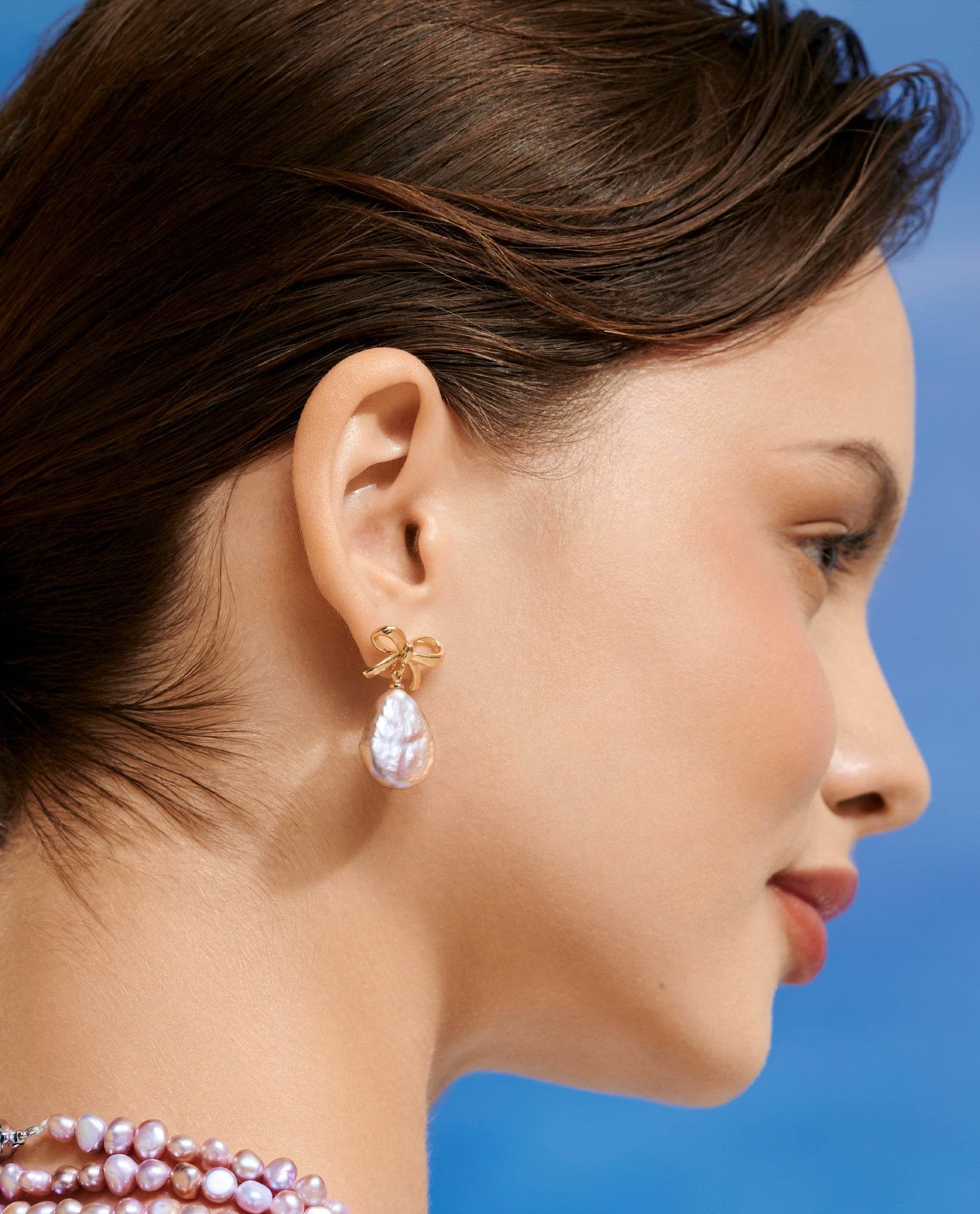 Bông Tai Ngọc Trai Baroque ACC358 - Hity