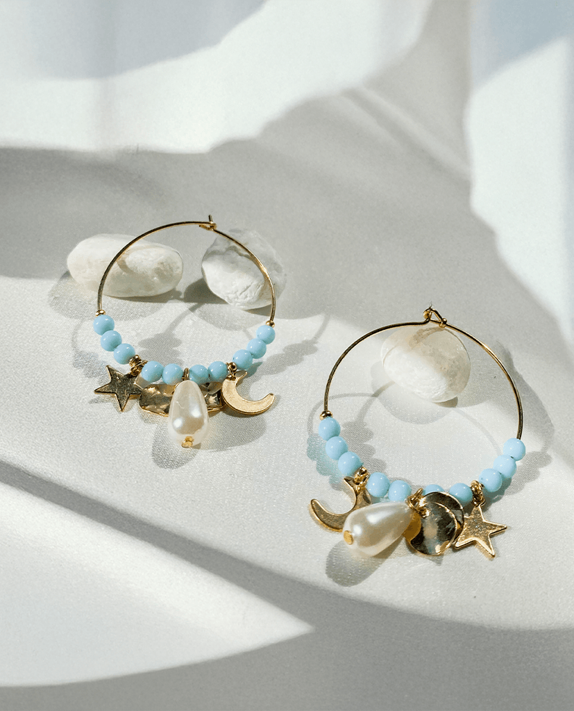 Bông Tai Tròn Boho ACC396 - Hity