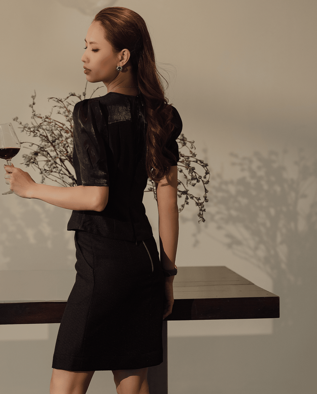 Váy Mini Tweed Thái Hoà SKI041 - Hity