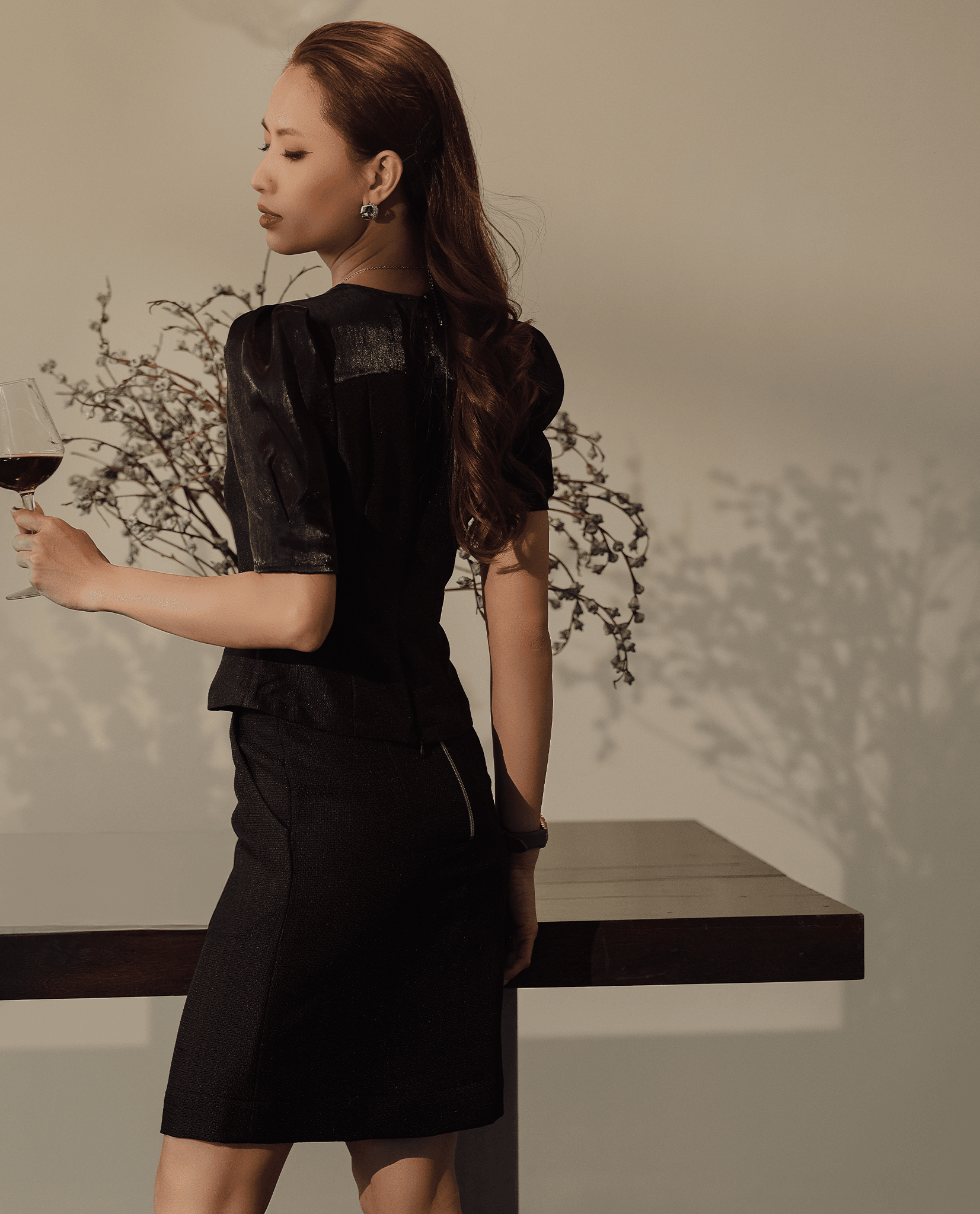 Váy Mini Tweed Thái Hoà SKI041 - Hity