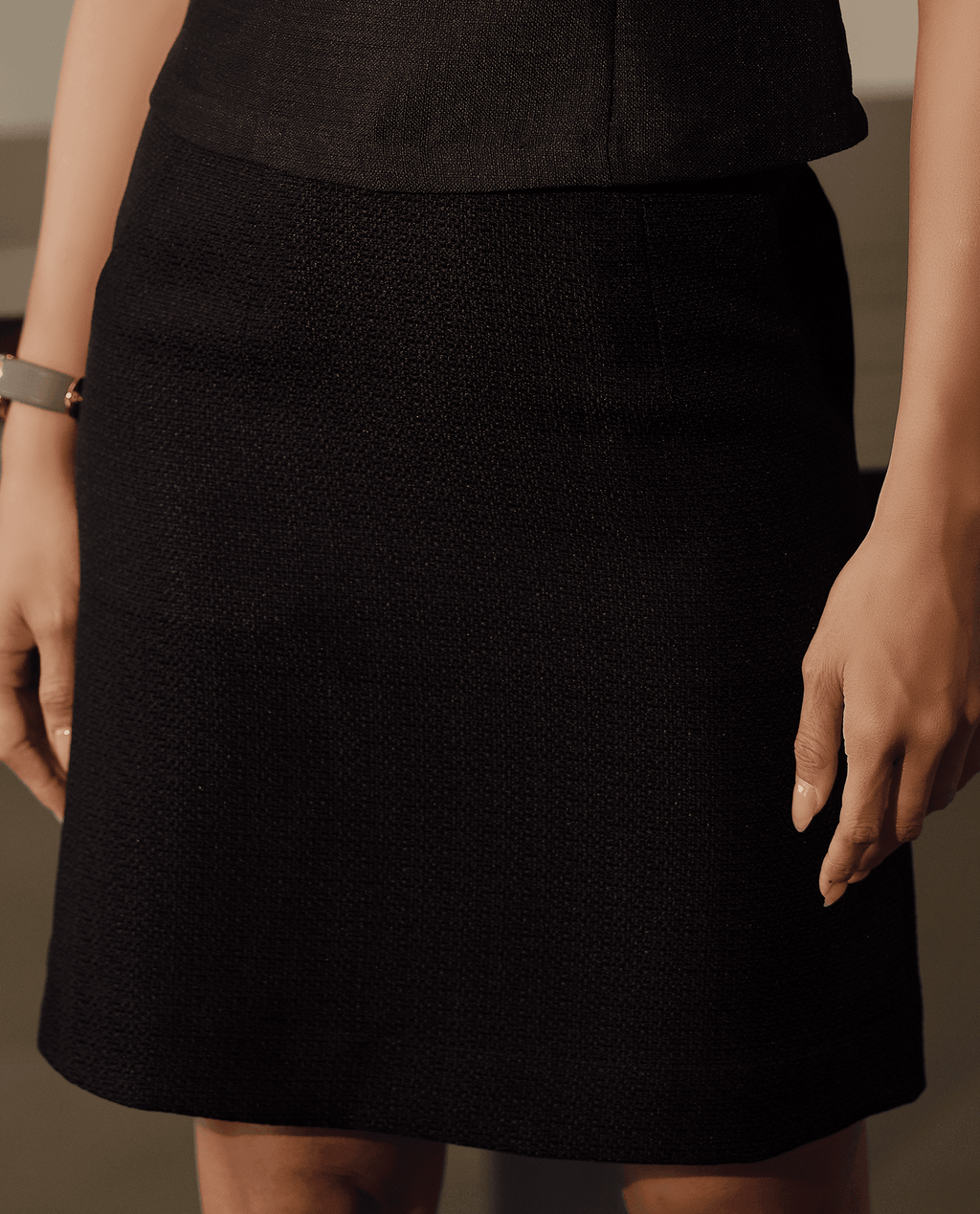 Váy Mini Tweed Thái Hoà SKI041 - Hity