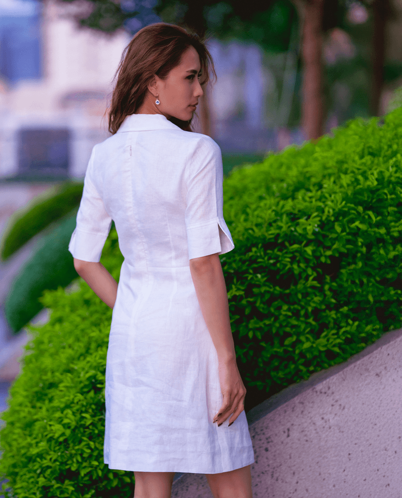 Đầm Vintage Linen An Nam DRE143 - Hity