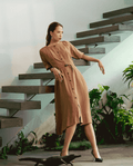Đầm Midi Cotton An Nhiên DRE160 - Hity