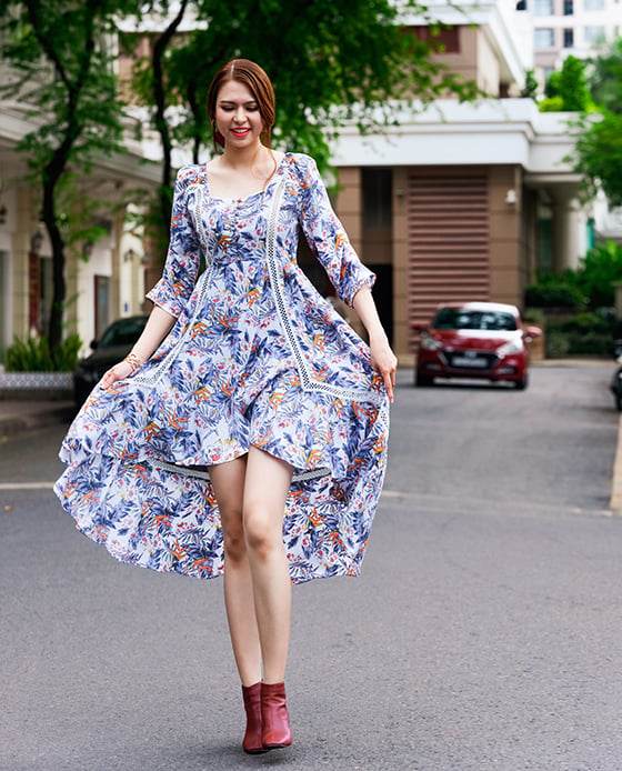 Đầm Đuôi Cá Thiên Điểu DRE123 - Hity