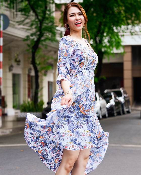 Đầm Đuôi Cá Thiên Điểu DRE123 - Hity