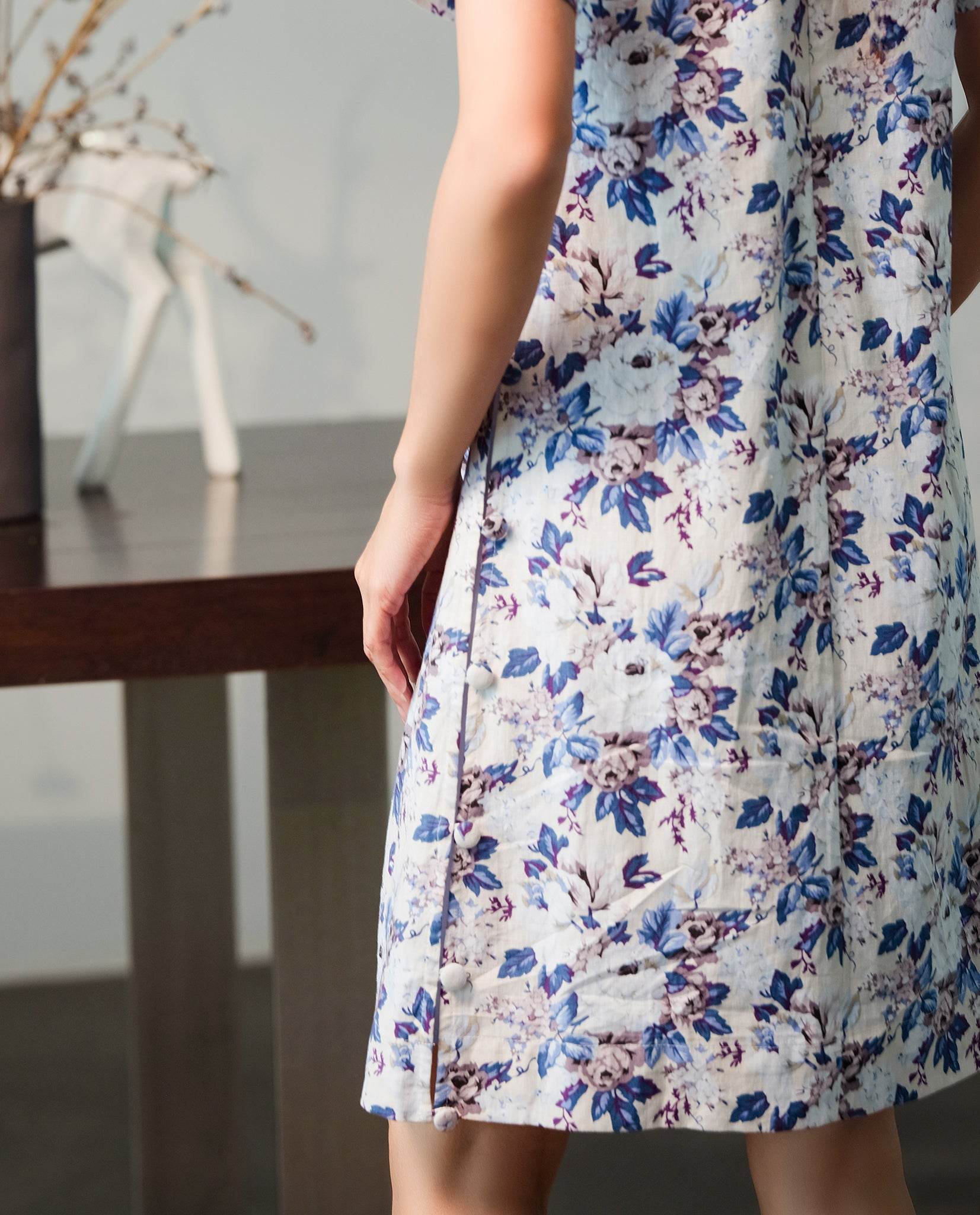 Đầm Linen Suông Mẫu Đơn DRE124 - Hity