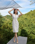 Đầm Ôm Tweed Thanh Nhã DRE084 - Hity