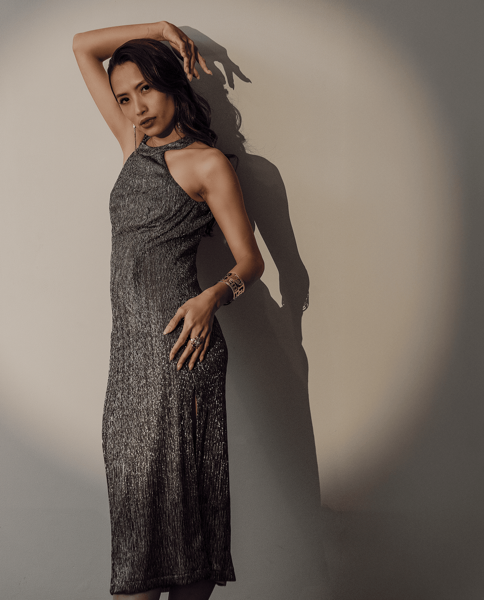 Đầm Cổ Yếm Halter Ánh Dạ DRE180 - Hity