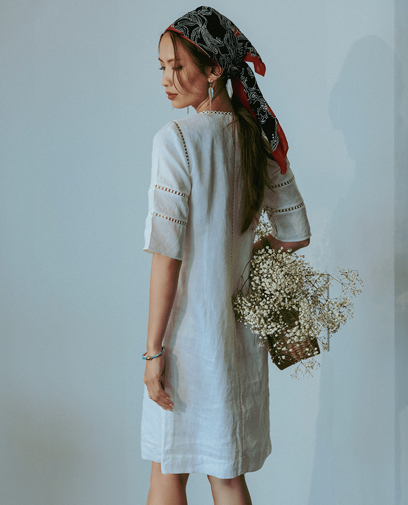 Đầm Suông Linen Sương DRE137 - Hity