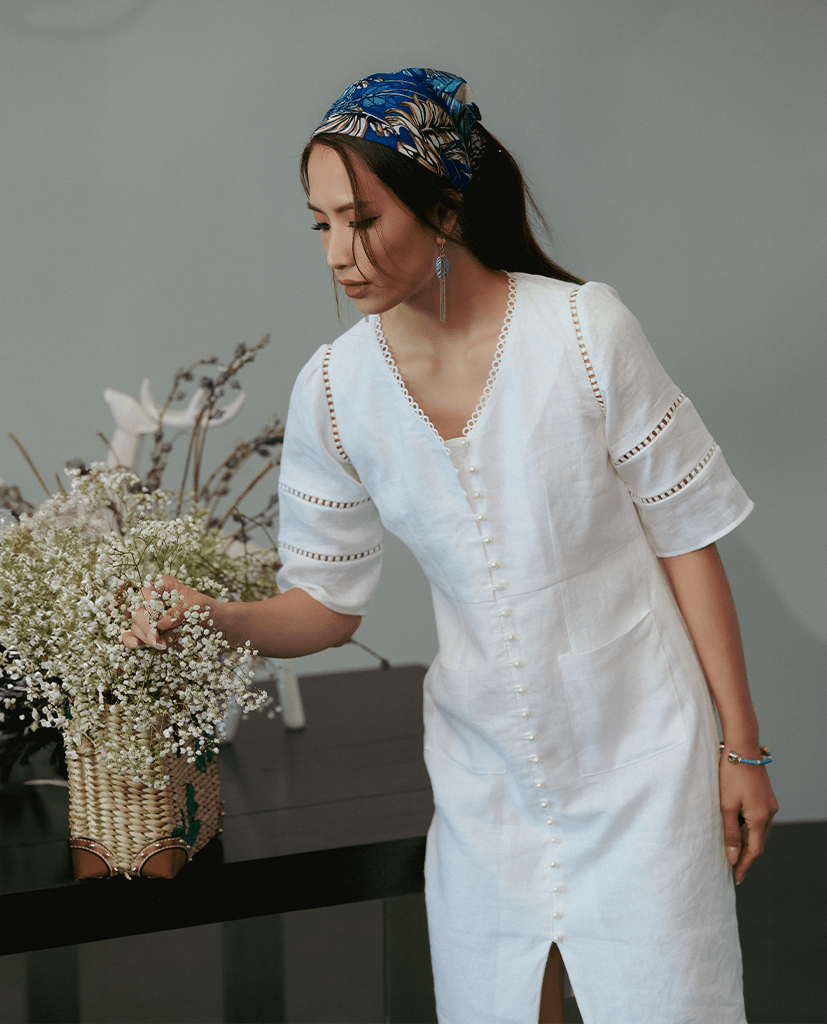 Đầm Suông Linen Sương DRE137 - Hity