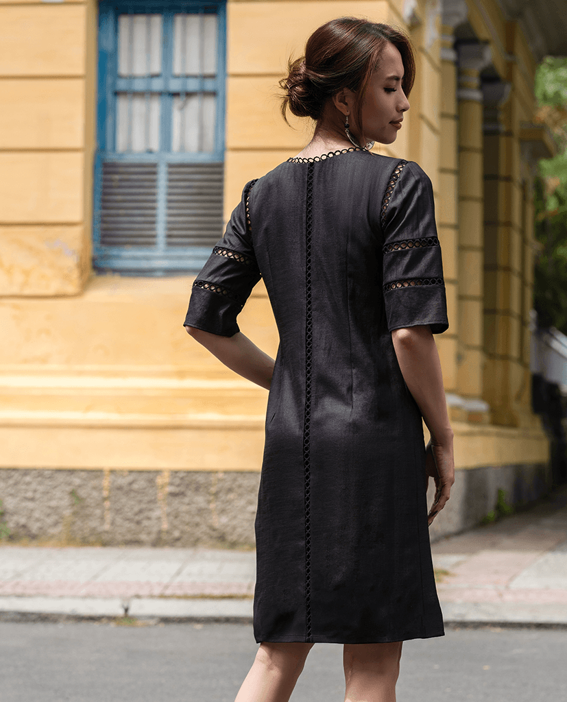 Đầm Suông Linen Tịch Luyến DRE137 - Hity