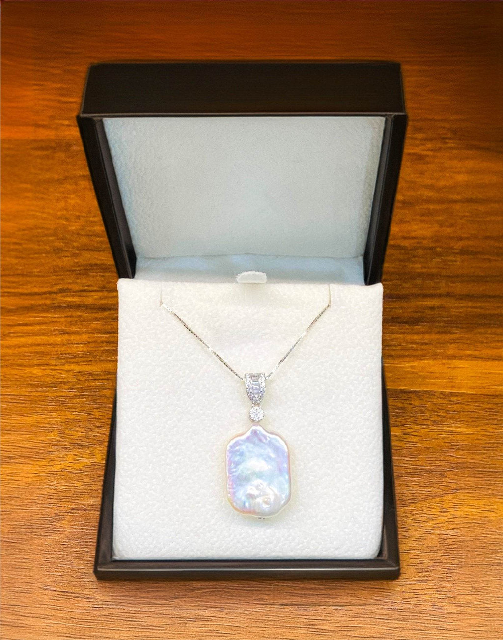 Dây Chuyền Bạc Ngọc Trai Baroque ACC383 - Hity