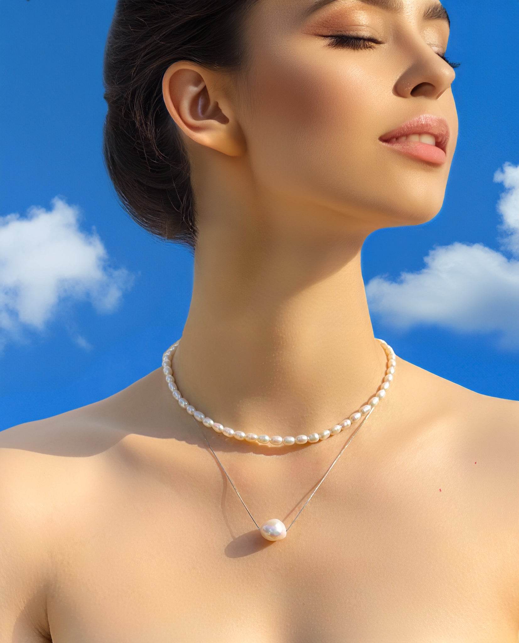 Dây Chuyền Ngọc Trai Baroque ACC422 - Hity