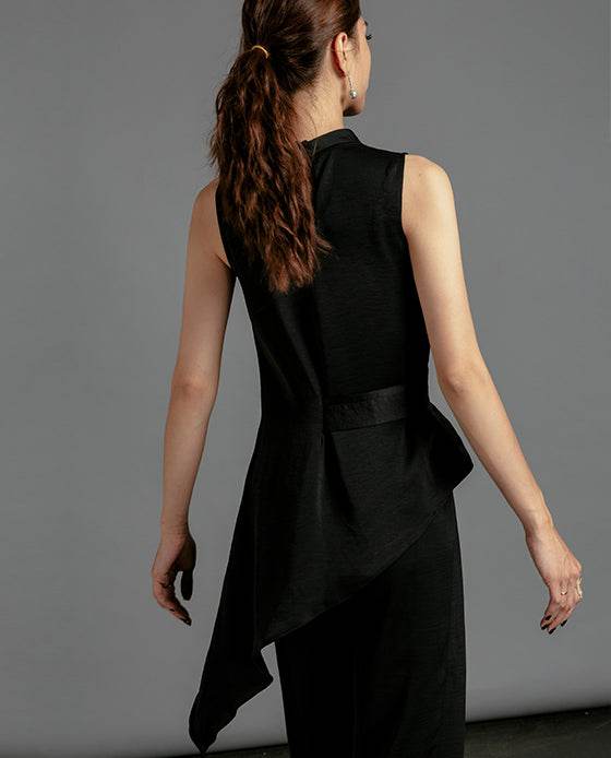 Áo Lệch Tà Peplum Dạ TOP118 - Hity
