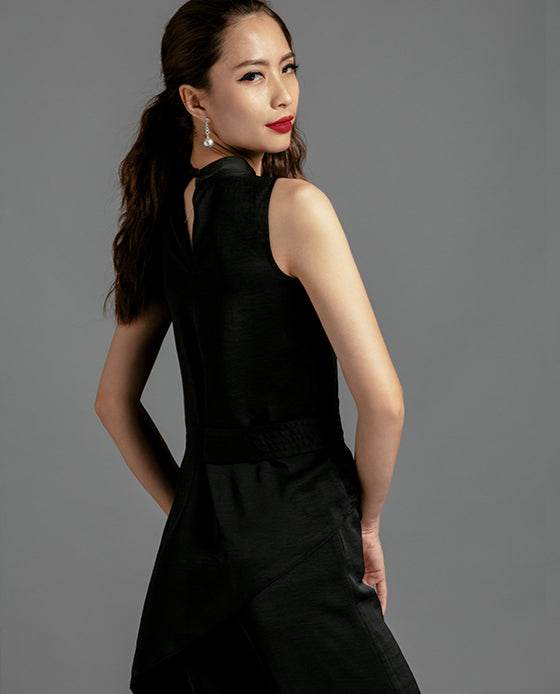 Áo Lệch Tà Peplum Dạ TOP118 - Hity