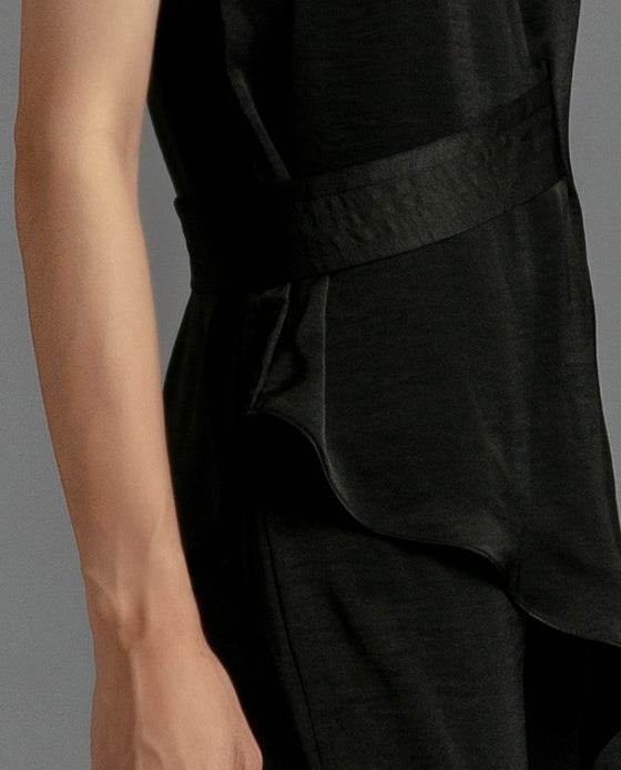 Áo Lệch Tà Peplum Dạ TOP118 - Hity