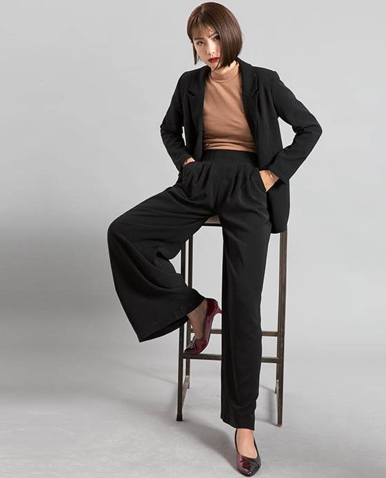 Quần Ống Rộng Palazzo Shak PAN030 - Hity