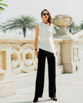 Áo Lệch Tà Peplum Nguyệt TOP118 - Hity