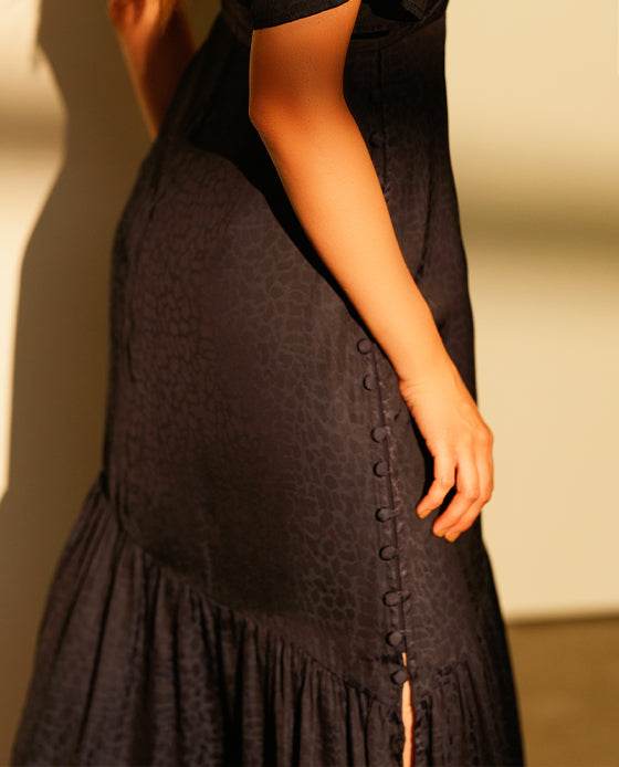 Đầm Midi Lụa Uyển Lam DRE139 - Hity