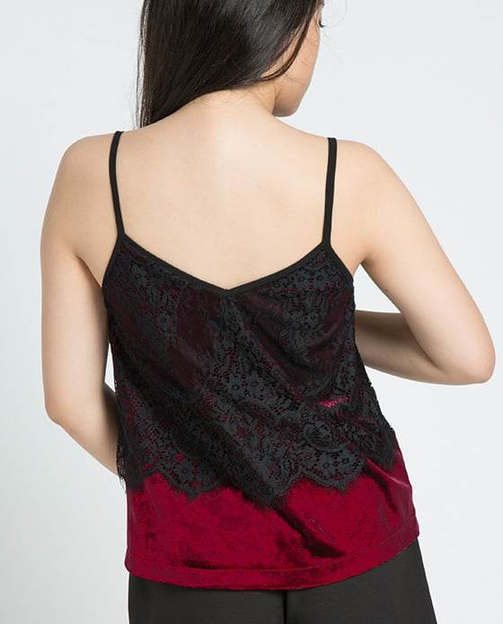 Áo Hai Dây Nhung Mật Ngọc TOP080 - Hity