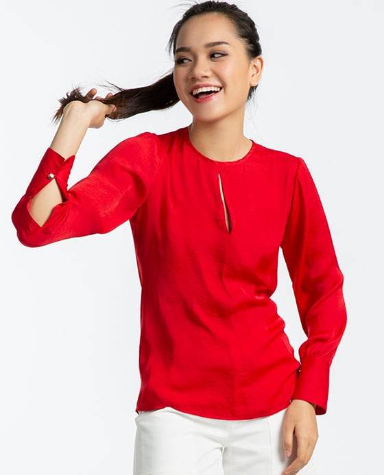 Áo Cổ Tròn Scarlet TOP103 - Hity