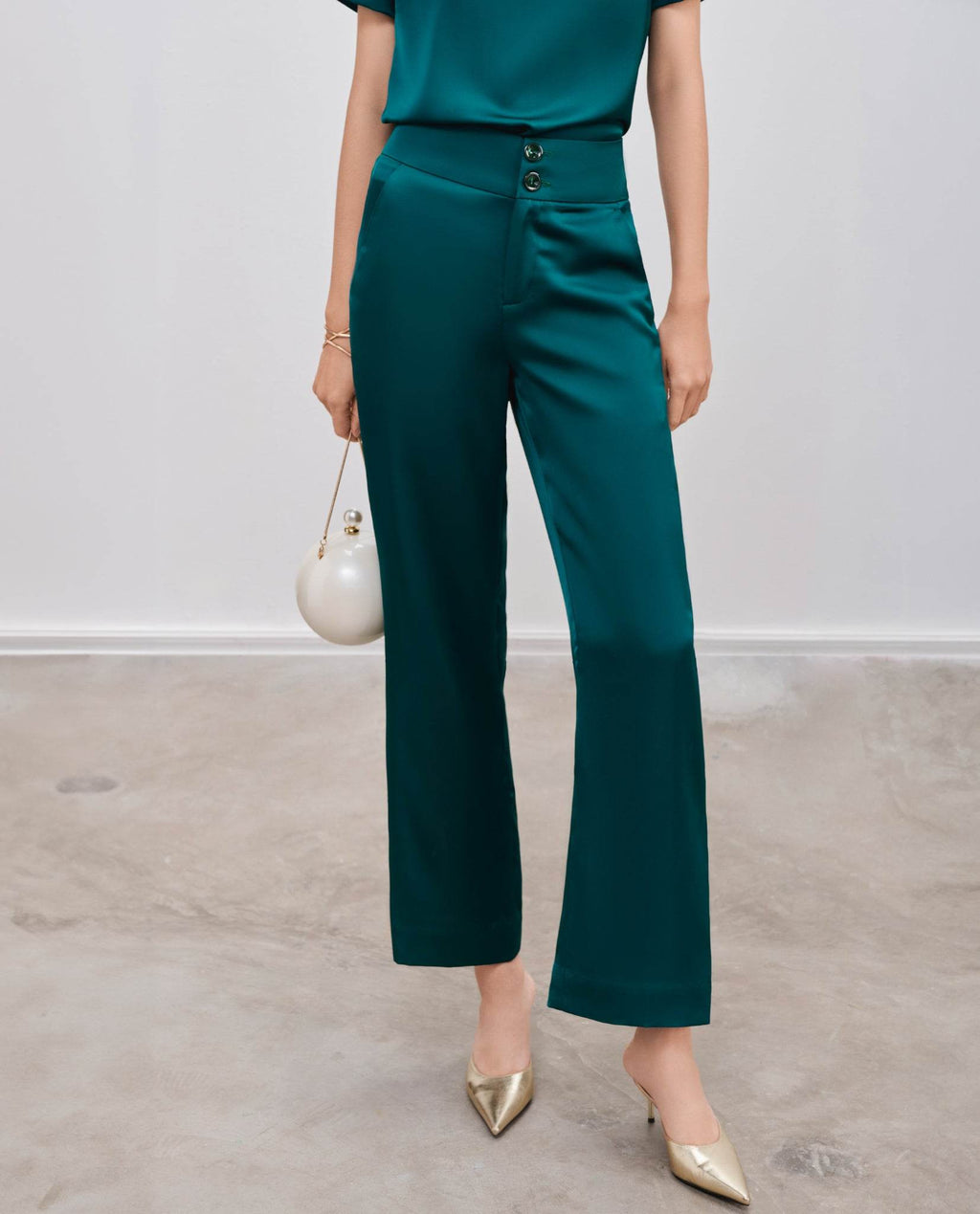 Quần Ống Suông Cúc Phương PAN066 - Hity