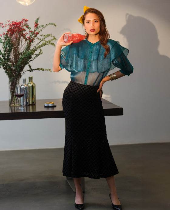 Váy Đuôi Cá Dạ Yến SKI038 - Hity