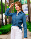 Áo Sơ Mi Linen Baptisia TOP171 - Hity