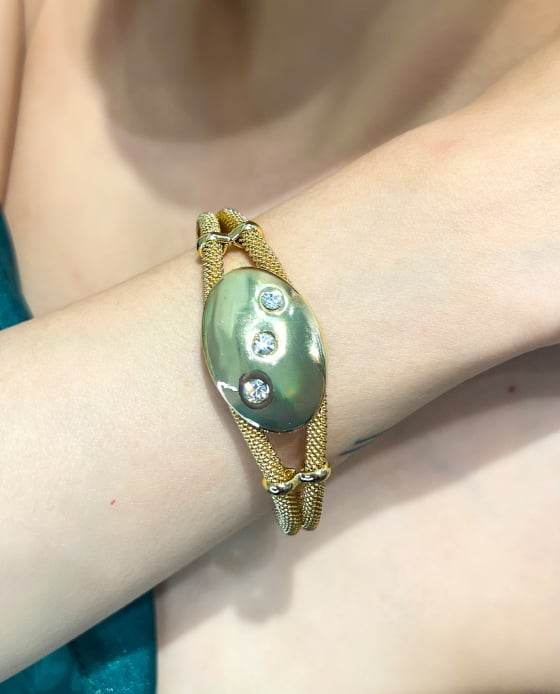 Vòng Tay Xích Ống Nina ACC372 - Hity