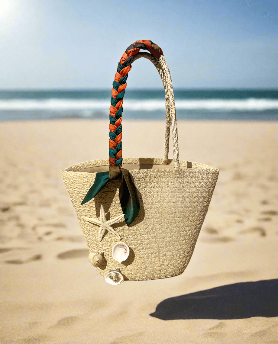 Giỏ Cói Hình Thang ACC008 - Hity