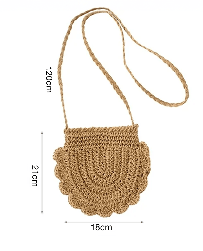 Giỏ Cói Đeo Chéo Bohemia ACC175 - Hity