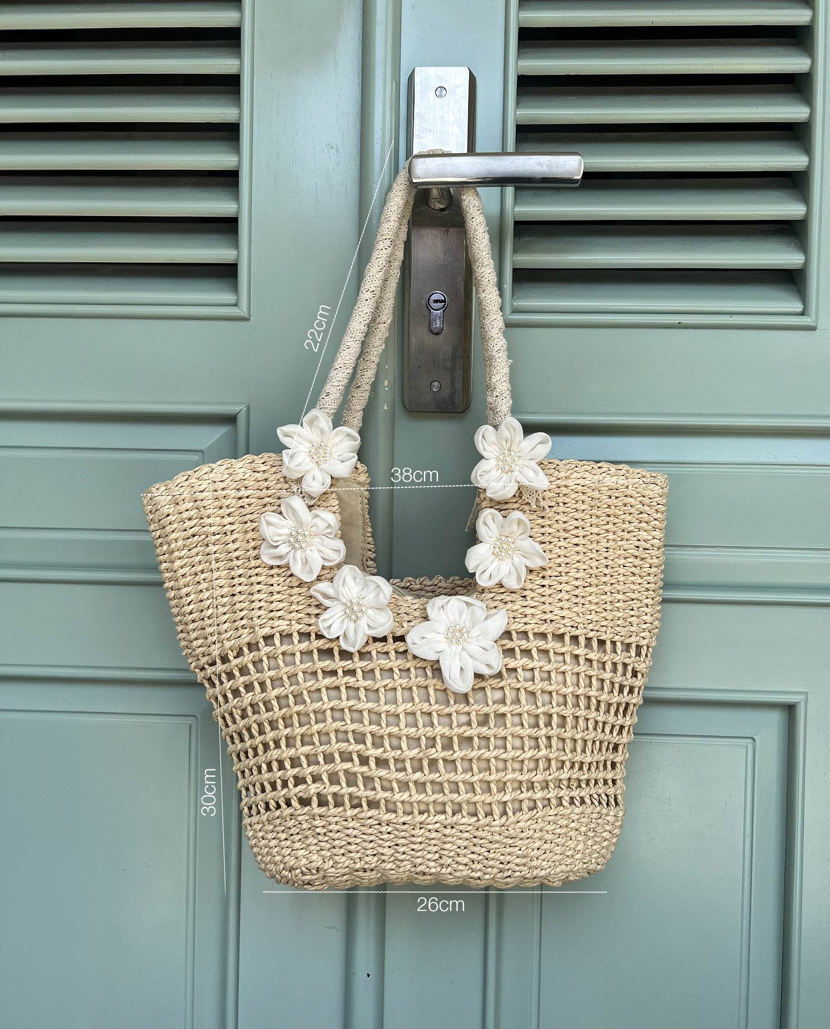 Giỏ Cói Hoa ACC435 - Hity