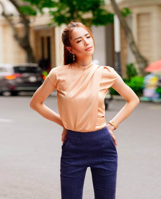 Áo Lụa Thắt Eo Juliet TOP160 - Hity